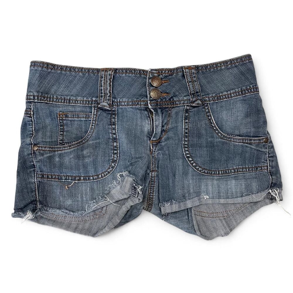 Mossimo Women's Blue and Navy Shorts